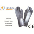 Cotton Interlock PVC Coated Safety Work Glove (P5125)
